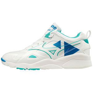 Zapatillas Mizuno Sky Medal Shape Of Time Hombre Azules/Blancos/Verdes | Mexico-120537